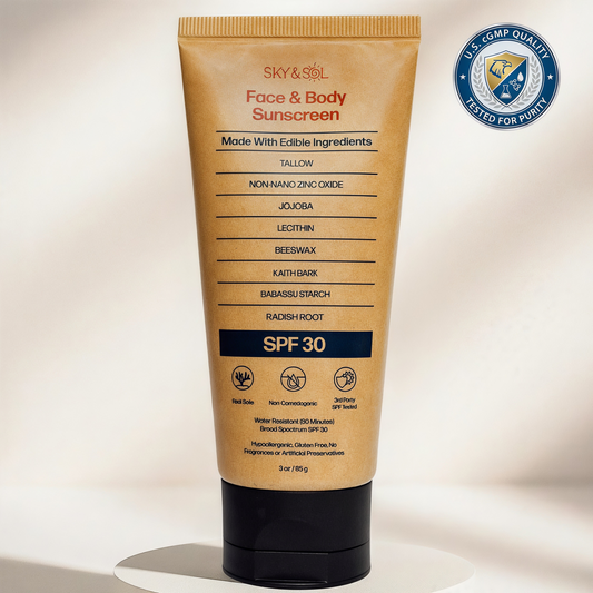 Sky and Sol Face & Body Sunscreen SPF 30/50