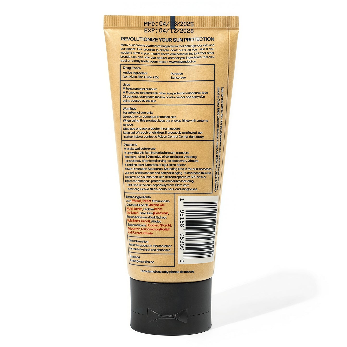 Sky and Sol Face & Body Sunscreen SPF 30/50